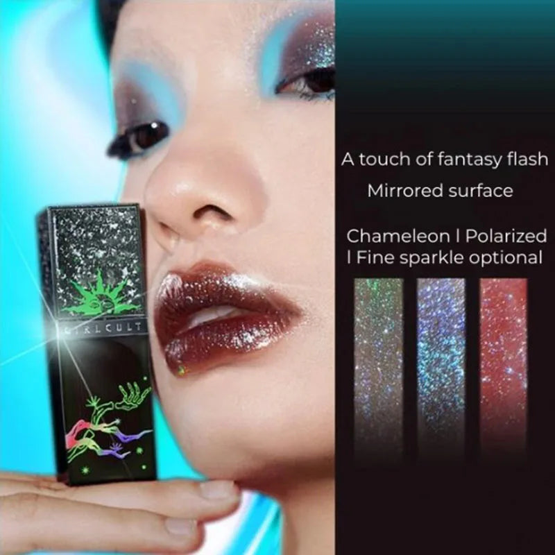 Girlcult Chameleon Shimmer Lip Gloss – Mirror Finish 3.5g Shimmer Lip Gloss HIP