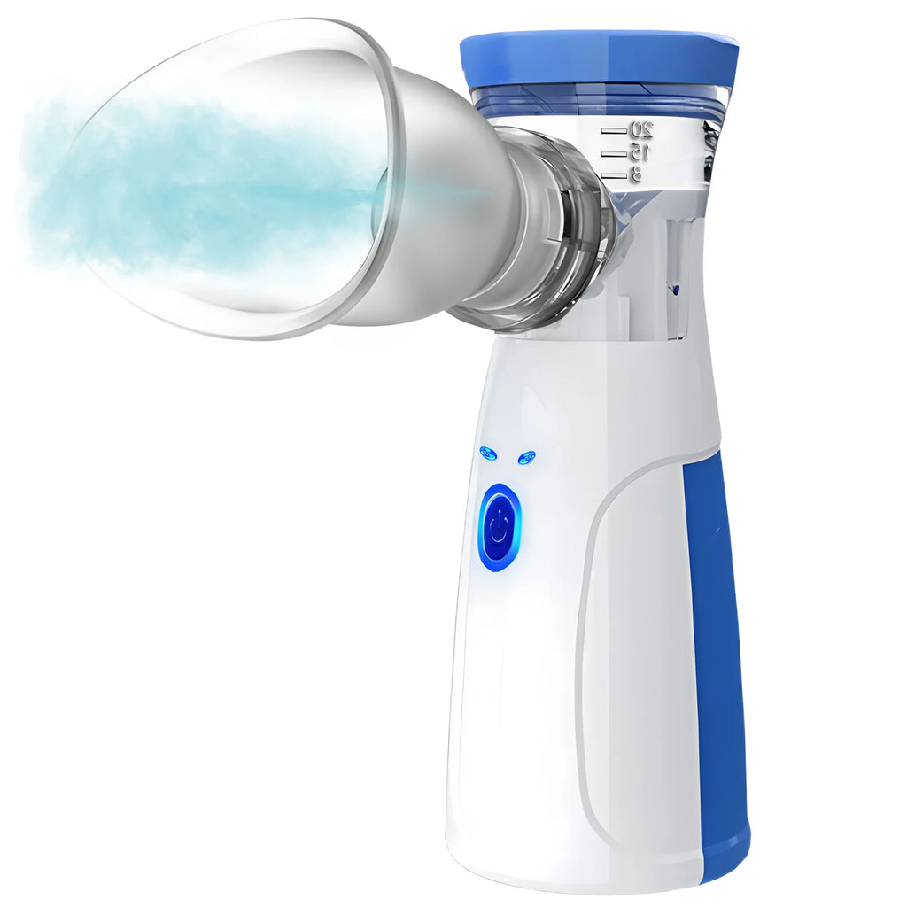 Fireurus Handheld Eye Mist Nebulizer – Hydrating Eye Spa Eye Mist Nebulizer HIP Blue No plug