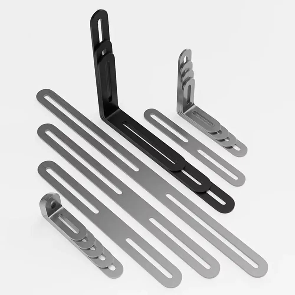 Stainless Steel 90° Angle Bracket L-Shape Corner Brace | 1-2 Pcs Corner Brace Bracket HIP