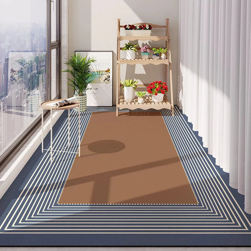 PVC Leather Waterproof Non-Slip Floor Mat – Large Area Rug PVC Floor Mat HIP GU6230-P 1pc 50x160cm