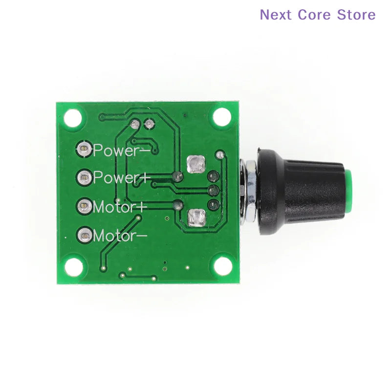 Mini DC Motor Speed Controller 1.8V–15V PWM Regulator Module Motor Speed Controller HIP