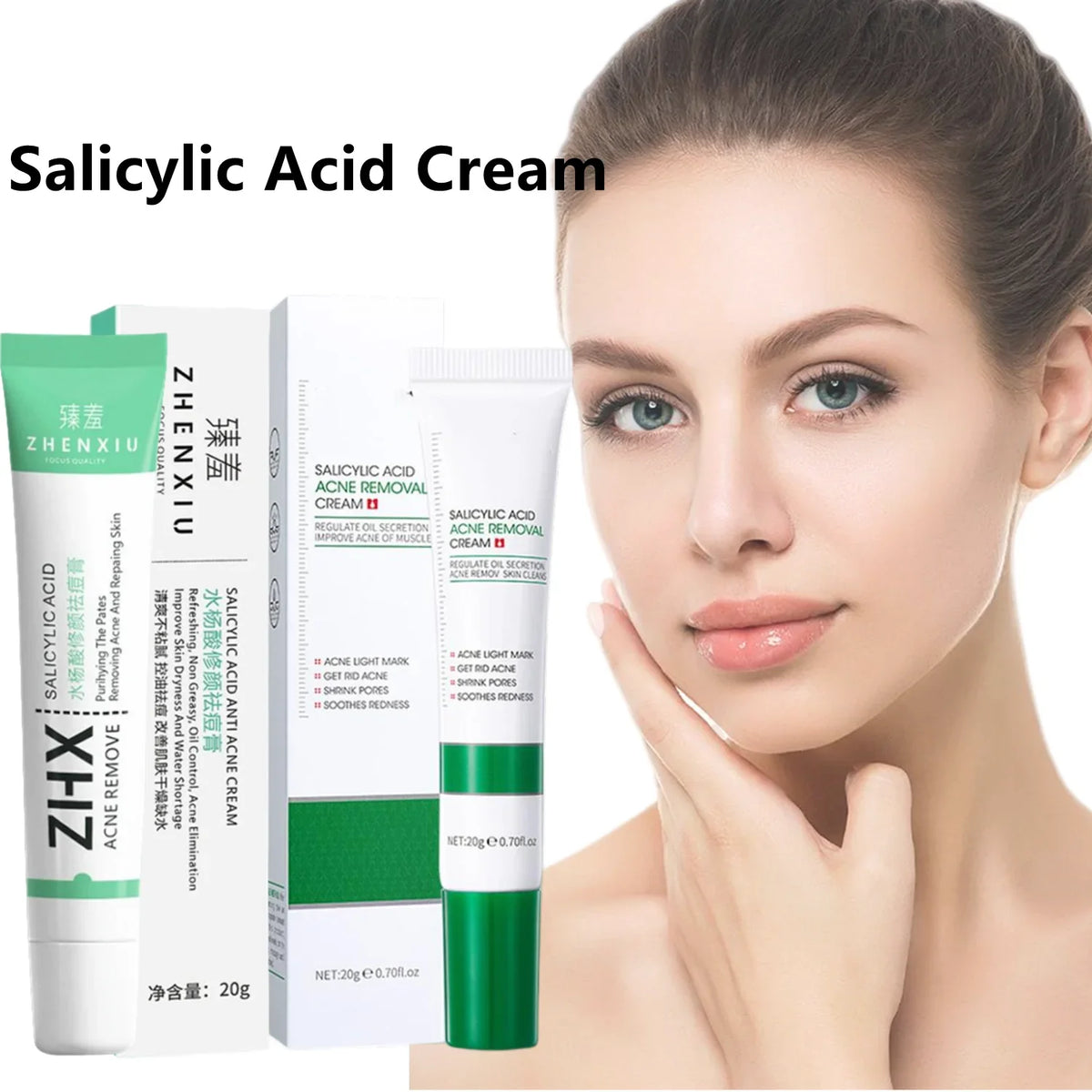Salicylic Acid Pore Refining Cream – Blackhead & Smooth Skin Pore Refining Cream HIP