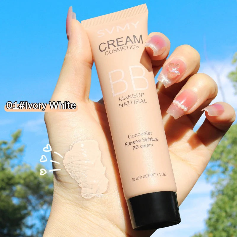 4 Colors BB Cream Isolation Cream Liquid Foundation Moisturizing Oil Control Long Lasting Makeup Waterproof Natural Face Primer HIP 01 Ivory White