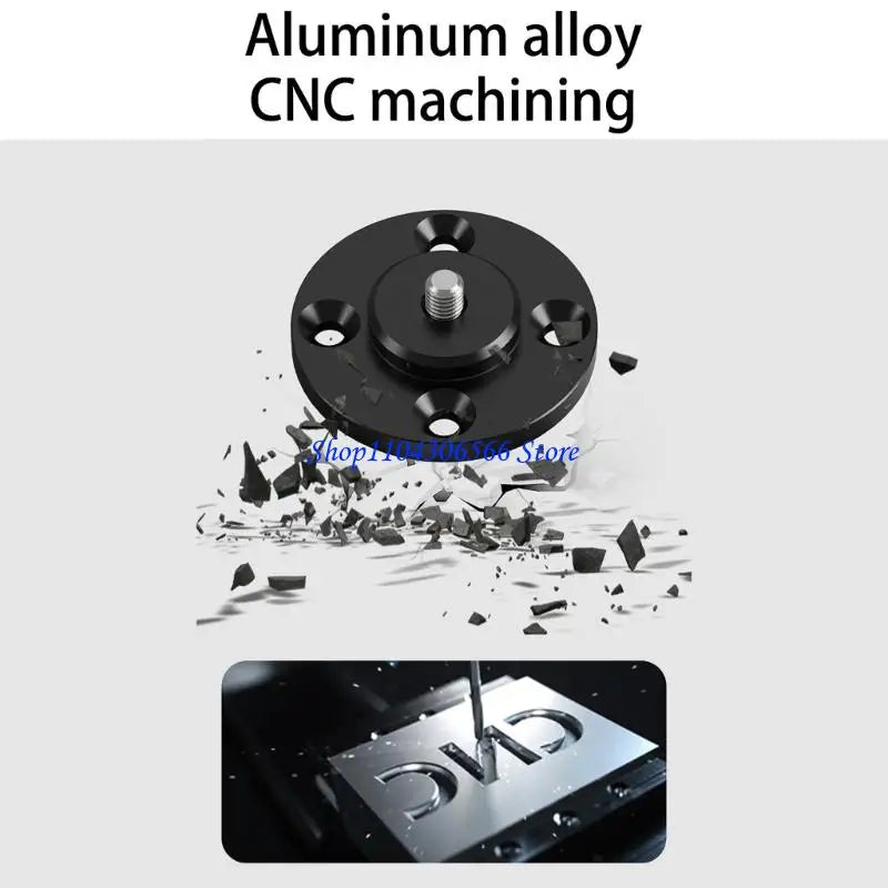 Universal 1/4" Aluminum Alloy Camera Bracket Fixing Base Camera Mount Bracket HIP