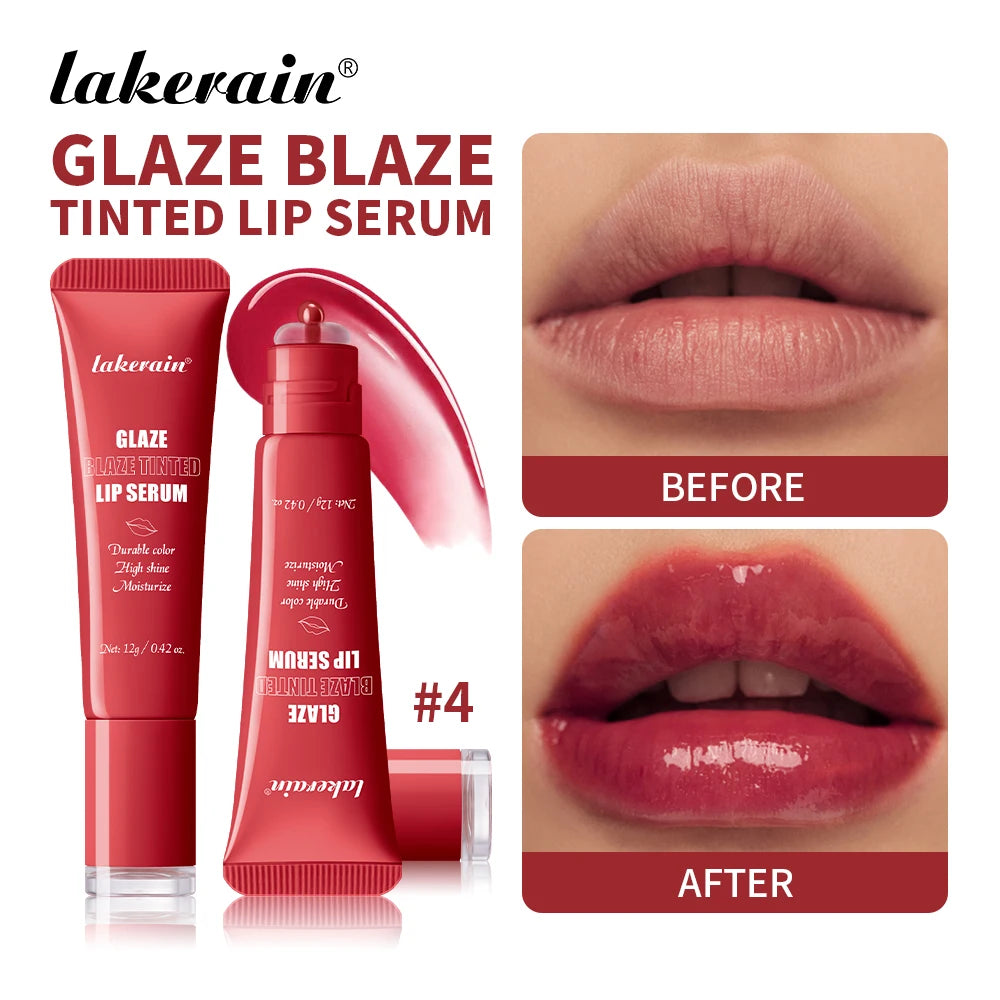 Lip Gloss Lip Glowy Balm Nourishing Tinted Moisturizer Repairing Lip Tint Glow Liquid Lips Gel Hydrating Lips Care HIP