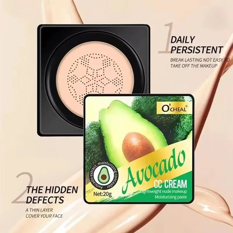 Air Cushion CC Cream Mushroom Puff – Brightening BB Cream CC Cream Foundation HIP