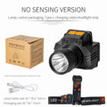 ESMARTER LED Headlamp USB Rechargeable Waterproof Outdoor LED Headlamp HIP No Sensor Headlamp