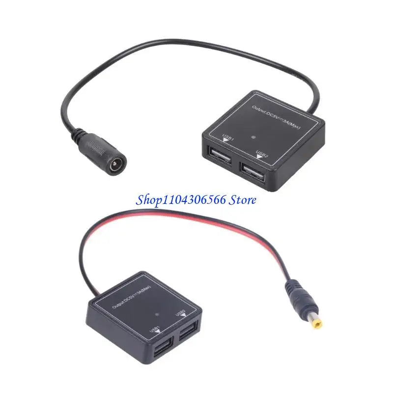 DC to USB Adapter 6V–30V to 5V 3A – Solar & 12V Compatible DC USB Power Adapter HIP