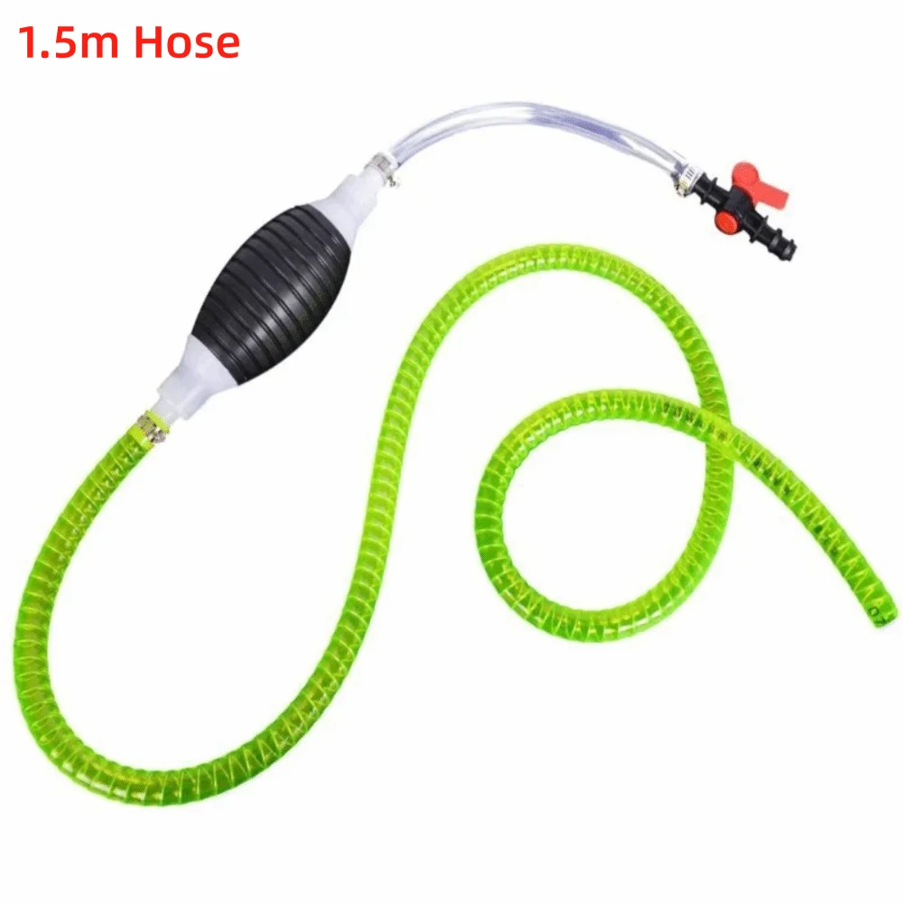 Portable Manual Siphon Pump – Fuel & Liquid Transfer Kit Manual Siphon Pump HIP 1.5m Hose