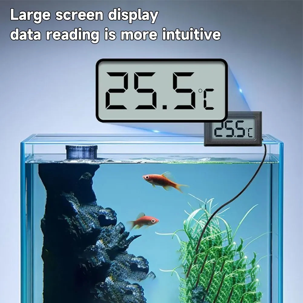 Portable Waterproof Probe Digital Thermometer Temperature Sensor for Fish Tanks Commercial Hydroponic Greenhouses HIP