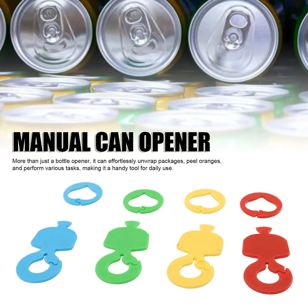 4pcs Keychain Can Opener Multifunction Cute Keychain Package Opener Citrus Peeler Tool Keychain Bottle Opener Tools HIP