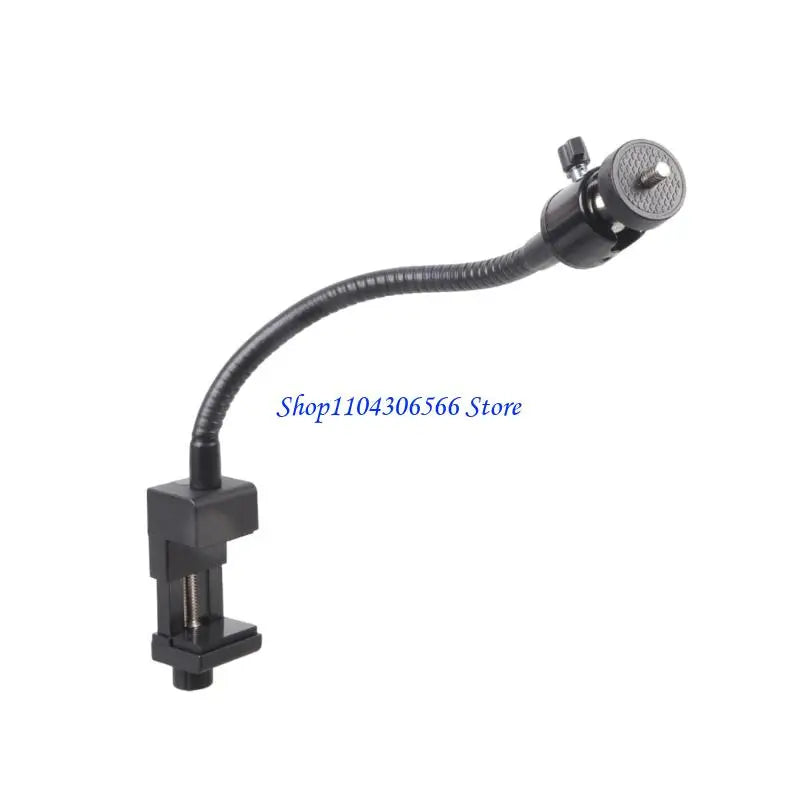 360° Ball Head Clamp Mount with Gooseneck Arm – Camera & Mic Camera Clamp Mount HIP