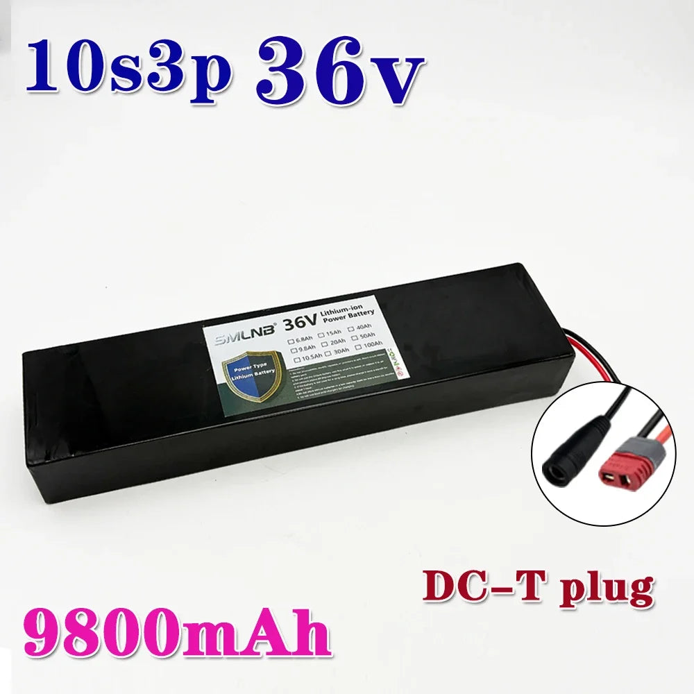 36V 9800mAh 10S3P Li-Ion Battery with BMS – KUGOO S1 S2 S3 Scooter Battery Pack HIP DC-T China Mainland