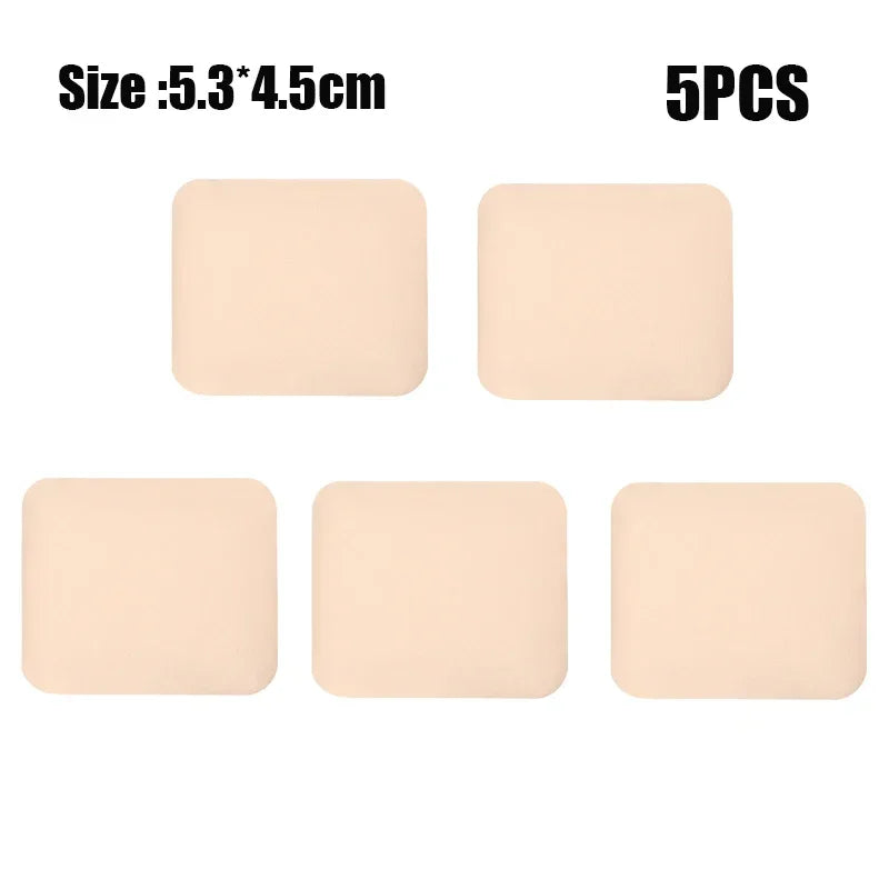 Soft Cosmetic Sponge Puff Set – Dry & Wet Foundation Blender Cosmetic Sponge Puff HIP C657-square 5pcs opp