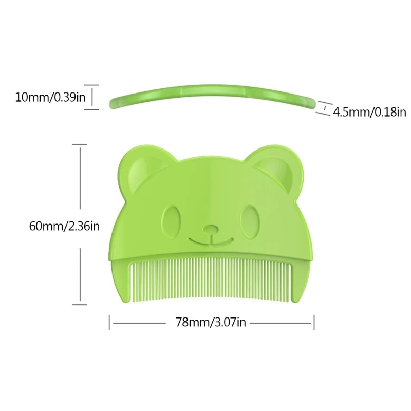 Newborn Baby Bear Comb – Soft Scalp & Hair Comb for Infants Baby Hair Comb HIP
