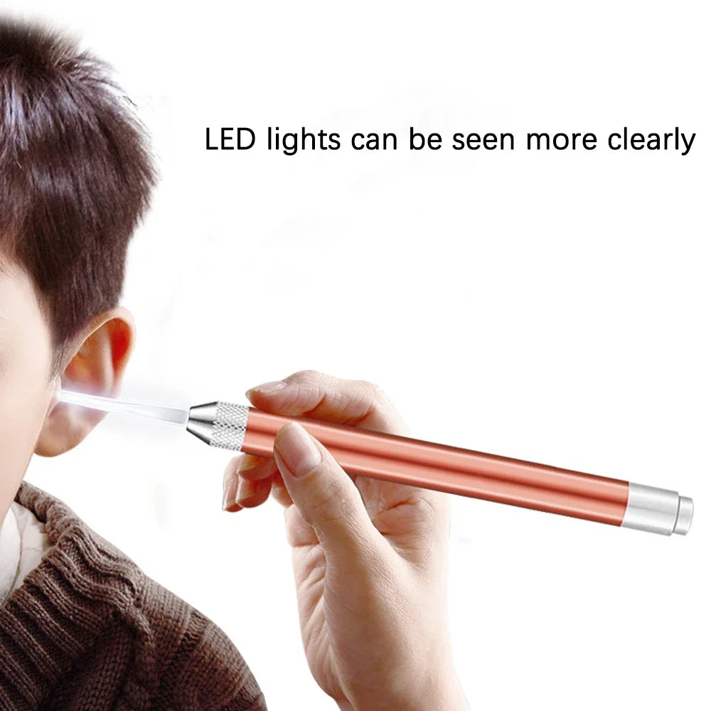 LED Light Ear Wax Remover Spoon – Kids & Adults | RUZOFO Ear Wax Remover HIP