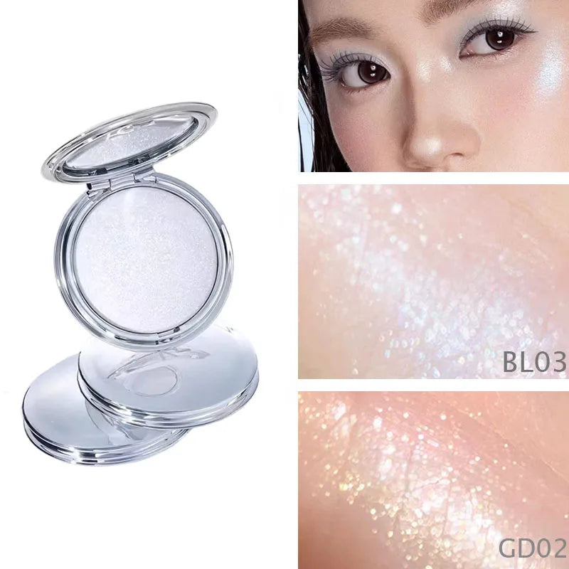 FOCALLURE Glitter Highlighter & Bronzer Cream – Contour Makeup Highlighter Bronzer Cream HIP