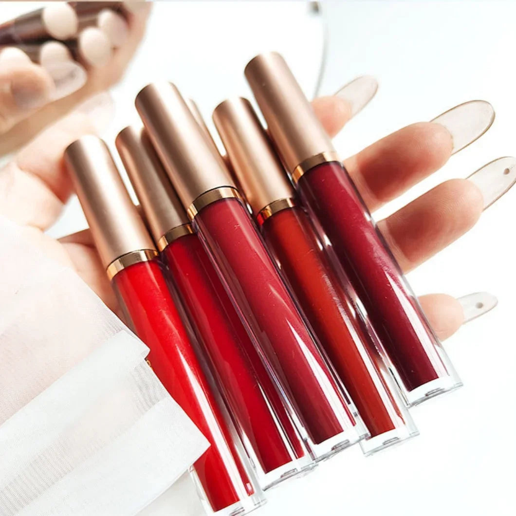Mirsist 6-Piece Matte Liquid Lipstick Set – Waterproof & Long Lasting Matte Liquid Lipstick HIP