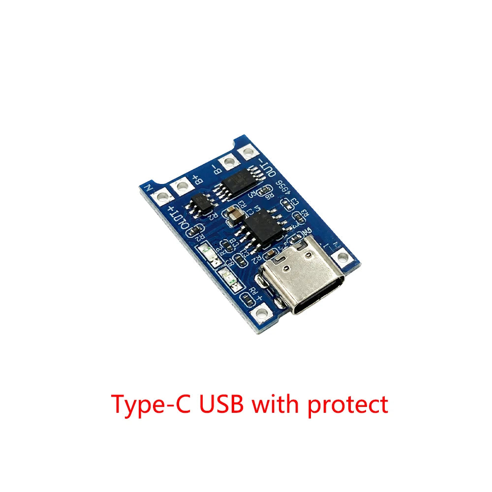 TP4056 Type-C USB 18650 Li-ion Battery Charging Board Module Battery Charging Module HIP