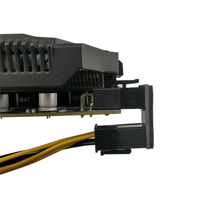 180° ATX 8-Pin 6-Pin GPU PCI-E Power Adapter | OULLX GPU Power Adapter HIP