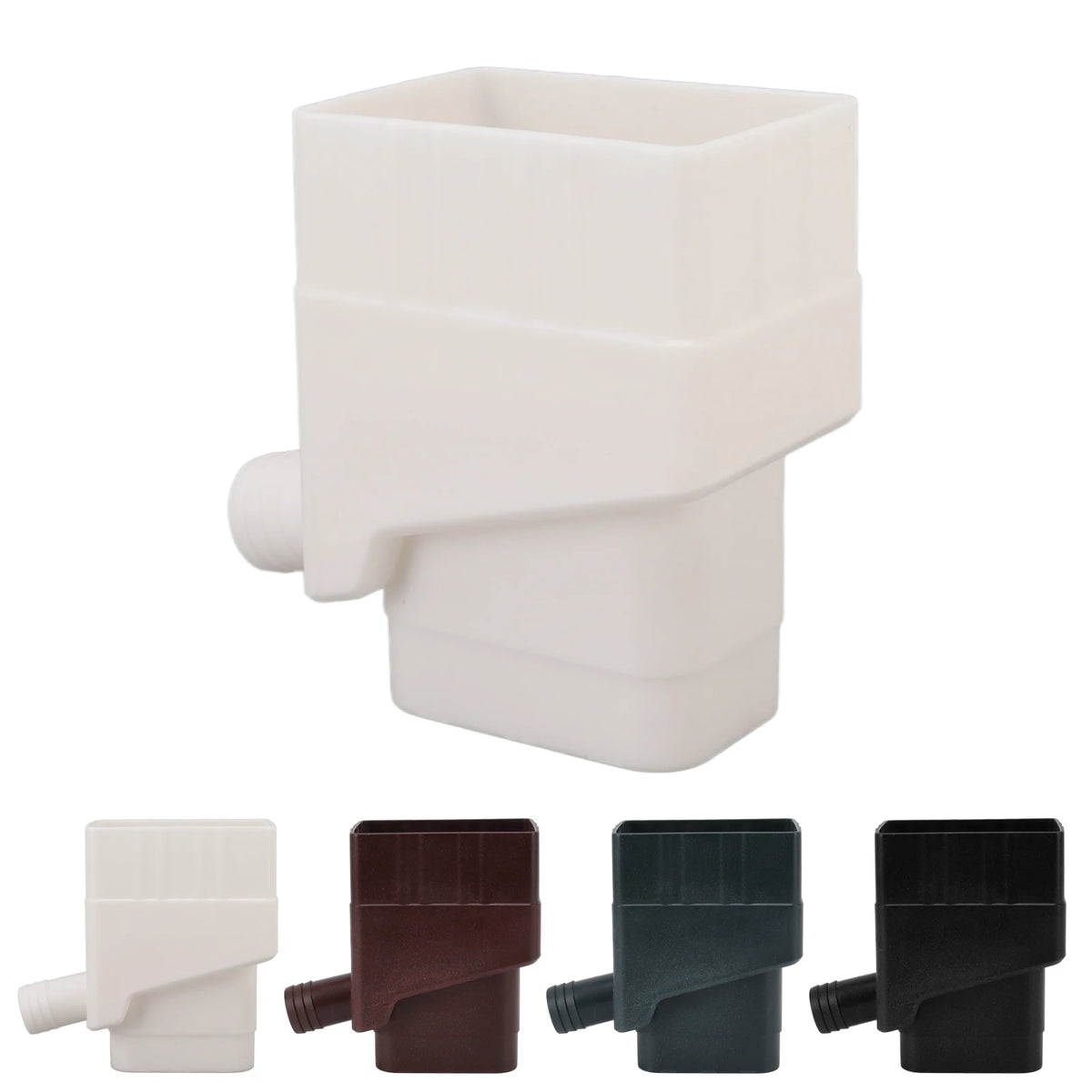 Rainwater Collection System Professional UV Resistant Downspout Diverter Kit for Outdoor Garden Lawn Rain Water Diverter Kit HIP