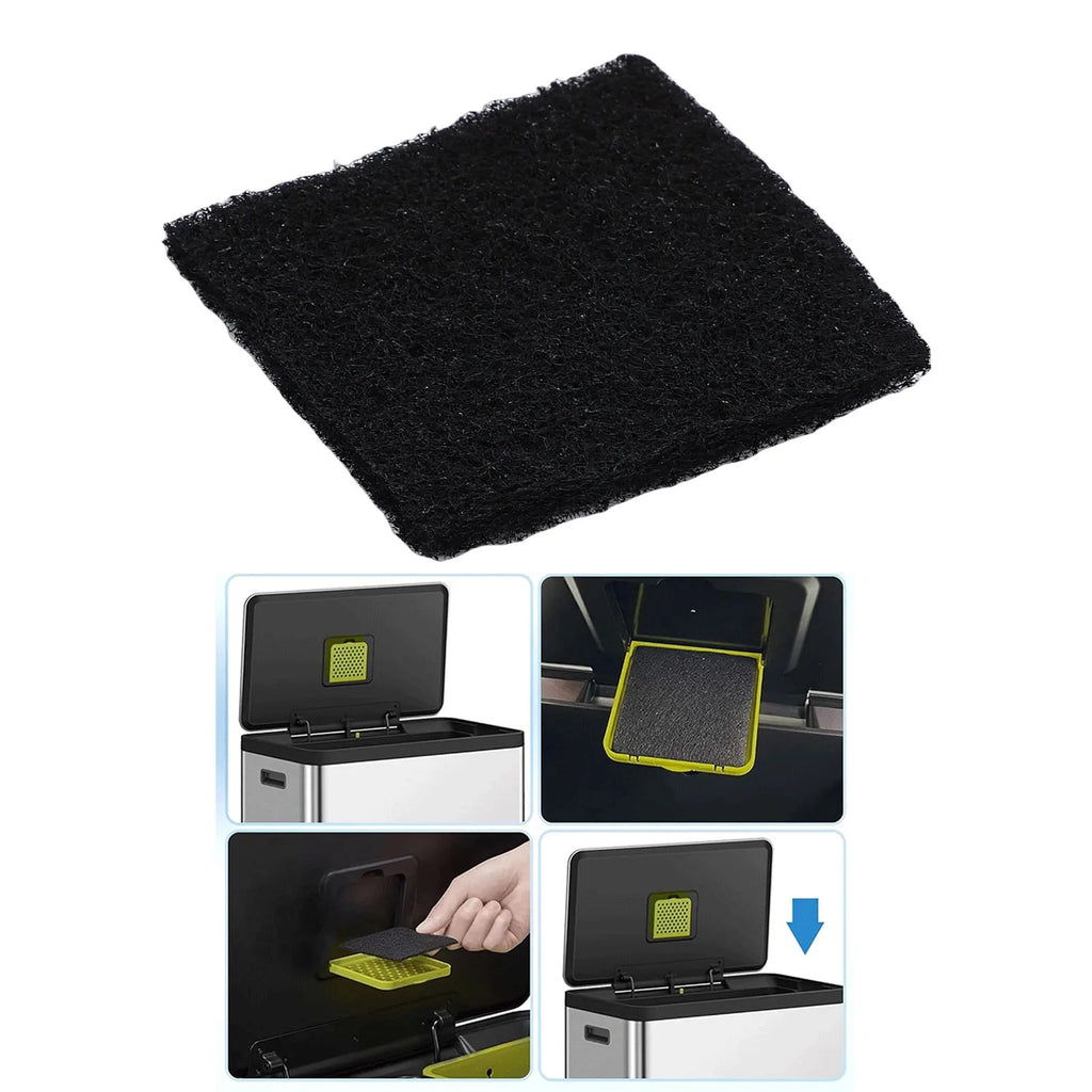 20pcs Odor Filter Refills Fit for EKO Trash Can with Built in Compartment Activated Charcoal Deodorizer Strong Charcoal Odor HIP