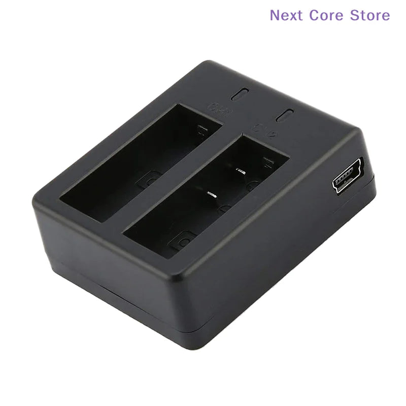 2-in-1 Dual Slot Battery Charger for SJCAM SJ4000 SJ5000 Camera Battery Charger HIP