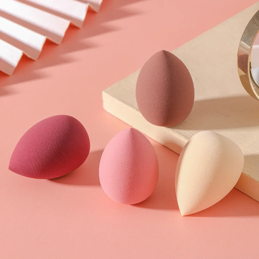 4-Piece Makeup Sponge Blender Set – Foundation Applicator Makeup Blending Sponge HIP