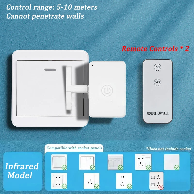 Wireless Remote Button Pusher – USB Rechargeable Switch Robot Wireless Switch Robot HIP Infrared Model 2 CHINA