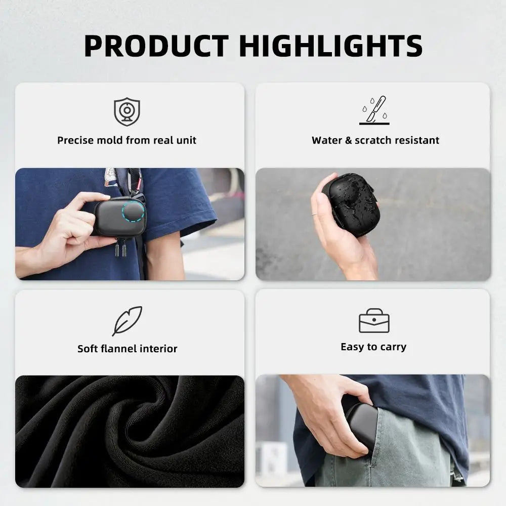Shockproof Mini Camera Case Bag for Insta360 GO | HIP Camera Carry Case HIP