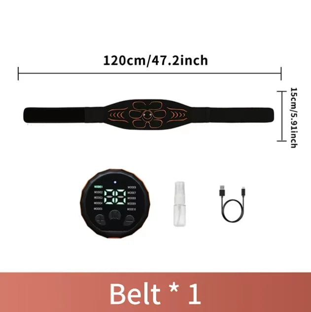 EMS Abdominal Muscle Trainer – Electronic Fitness Belt EMS Fitness Belt HIP 1Abdominal Belt