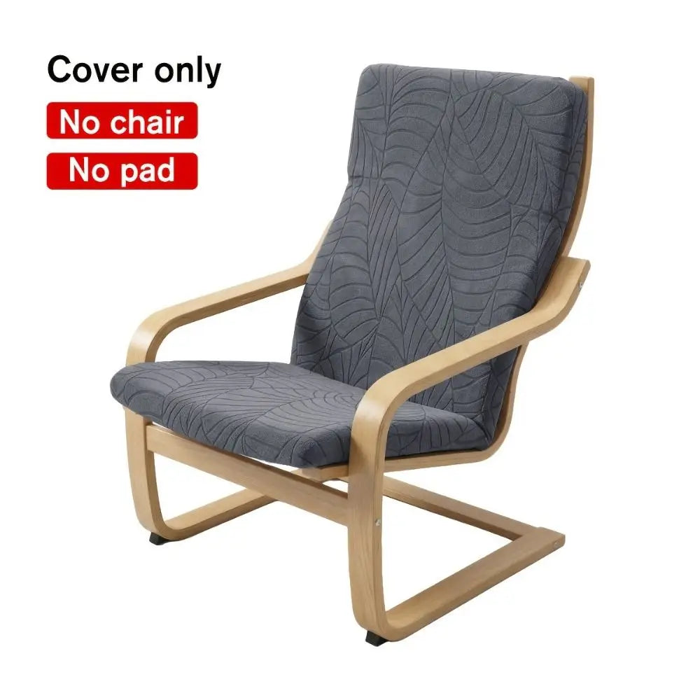 Stretch Jacquard Poang Chair Slipcover – Elastic Non-Slip Chair Slipcover HIP