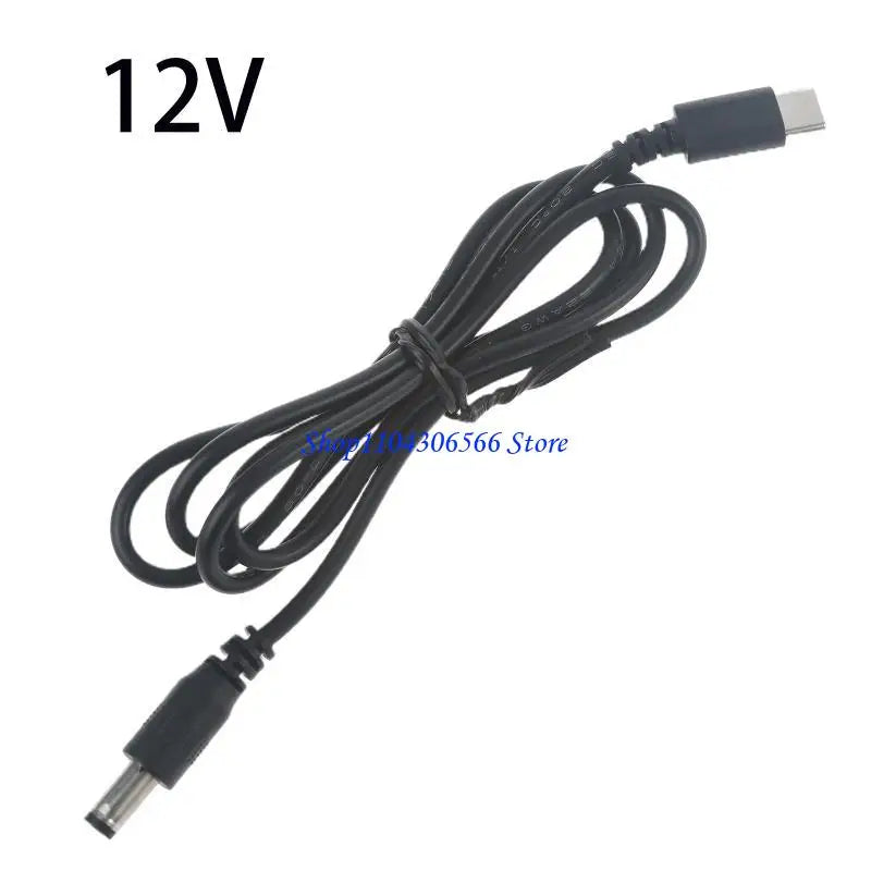 USB-C PD to 12V DC Power Cable – 36W Barrel Connector Cord USB-C Power Cable HIP