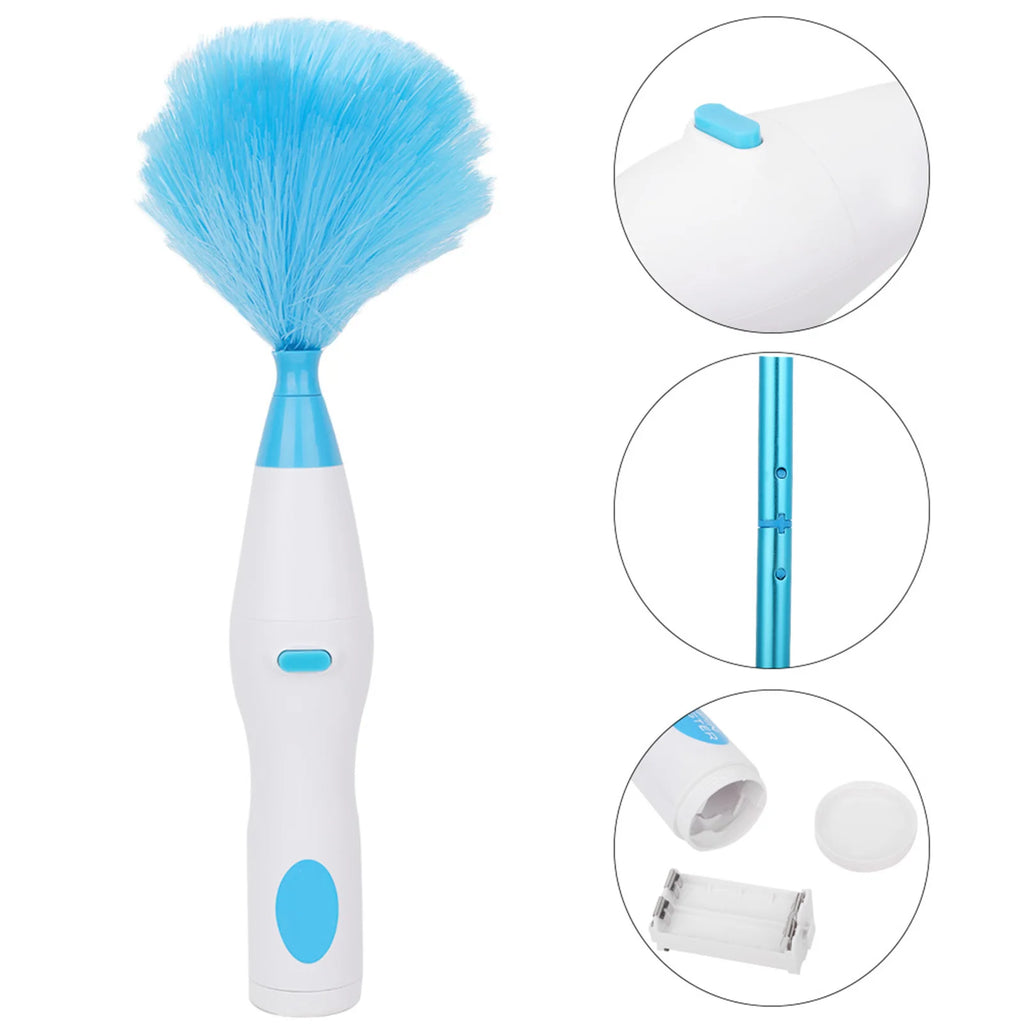 Blinds Cleaning Tool Dust Brush Electric Duster 180° Bendable Electric Duster Window Blinds Furniture Cleaning Tool HIP