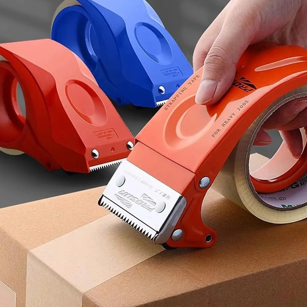 5CM Packaging Tape Dispenser Clear Tape Cutter Stationery Tape Machine Adhesive Paper Sealing Machine Thickened Sealing Tool HIP