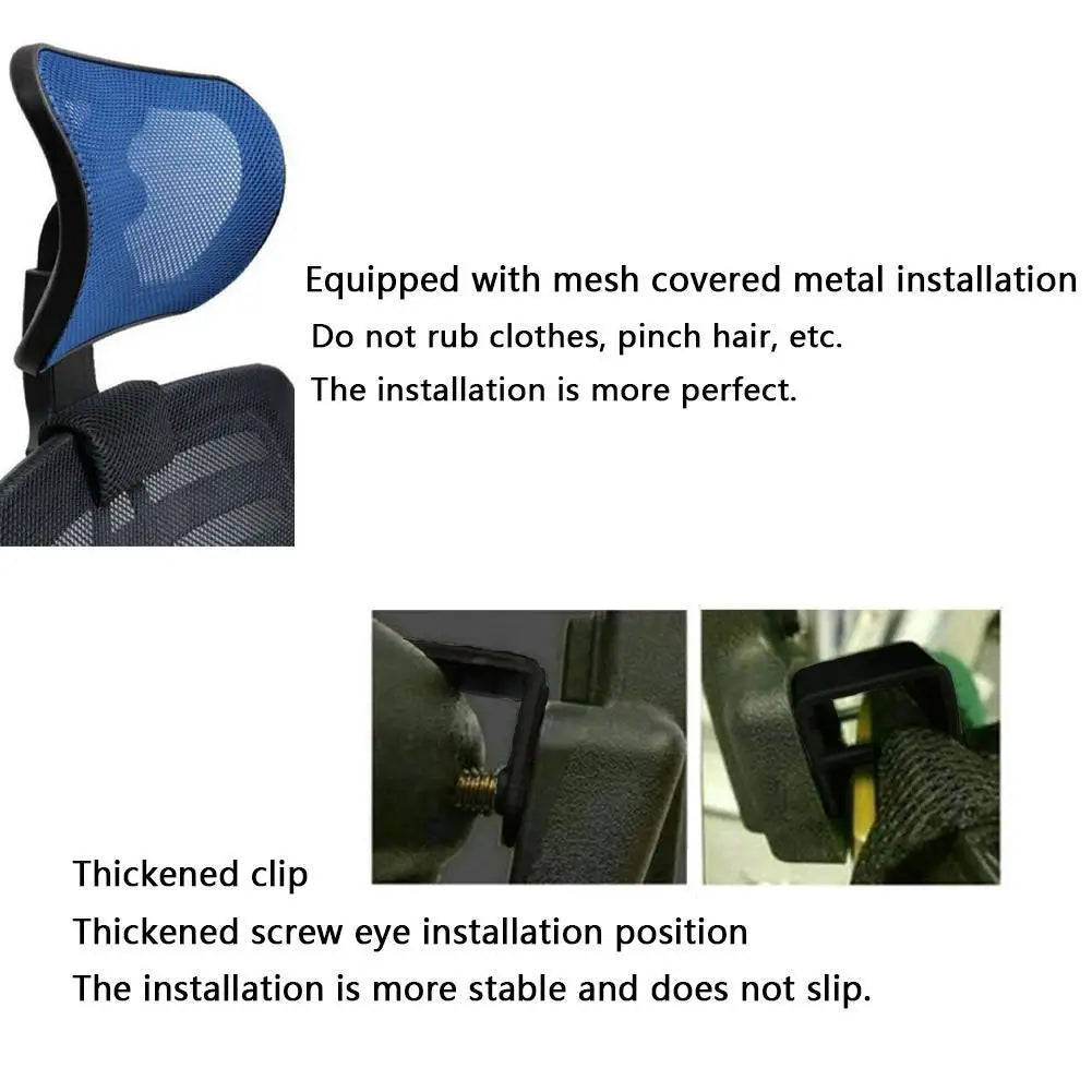 Computer Chair Headrest Pillow Adjustable Headrest for Chair Office Neck Protection Headrest for Office Chair Accessories HIP