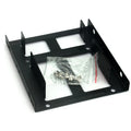 2.5 to 3.5" SSD HDD Metal Mounting Bracket Adapter | OULLX Hard Drive Bracket HIP black
