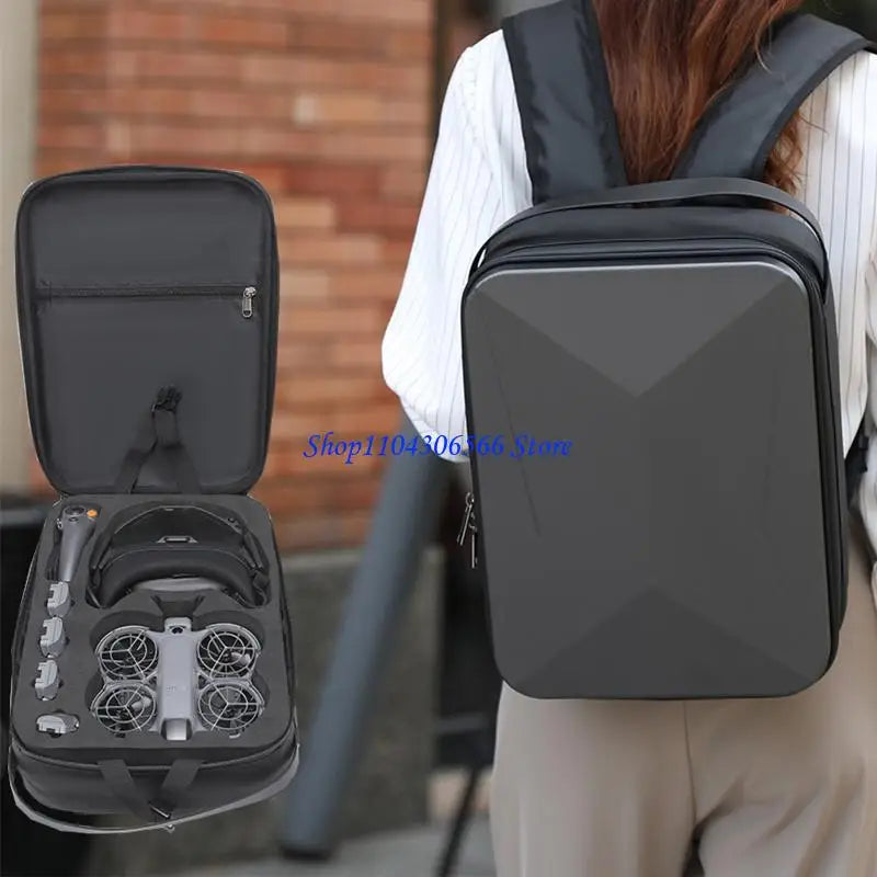 Hard Shell Drone Backpack for DJI Neo 2 – Waterproof & Shockproof Drone Carry Case HIP