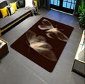 Minimalist Butterfly Doormat – Black & White Non-Slip Entry Mat Decorative Doormat HIP 1 40X60-Felt