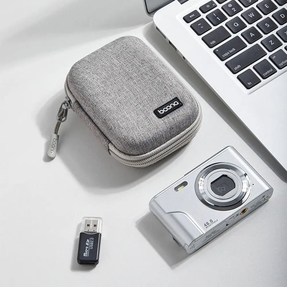 Portable Waterproof Shockproof Mini Camera Case – PU Leather Camera Carrying Case HIP