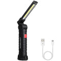 COB LED Folding Work Light – Magnetic USB Rechargeable Torch LED Work Light HIP W52(Long 1pcs)