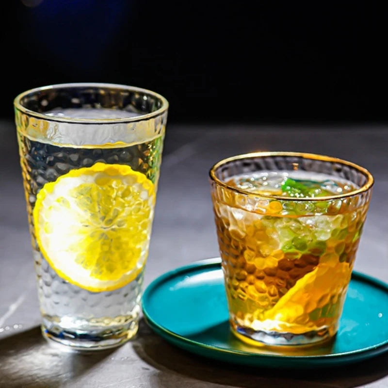Golden Edge Cocktail Martini Glass 300ml/330ml | Barware Cocktail Glass HIP