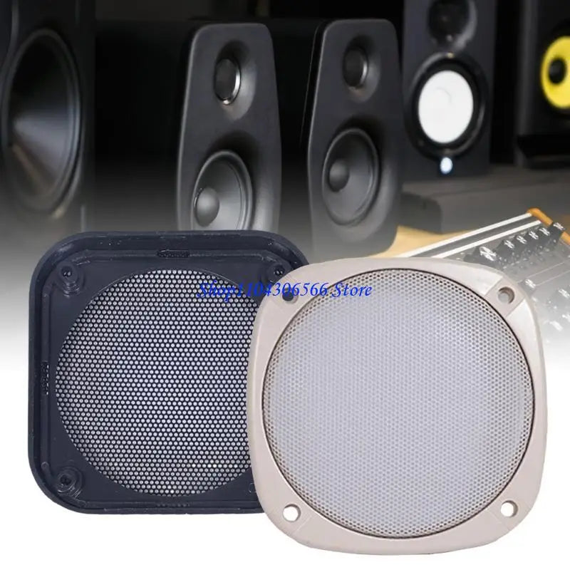4/5 Inch Square Speaker Grill Cover – Mesh Subwoofer Guard Speaker Grill Cover HIP