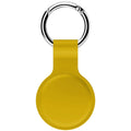 Silicone AirTag Case – Waterproof Tracker Cover for Keys & Pets Tracker Accessory Case HIP Yellow