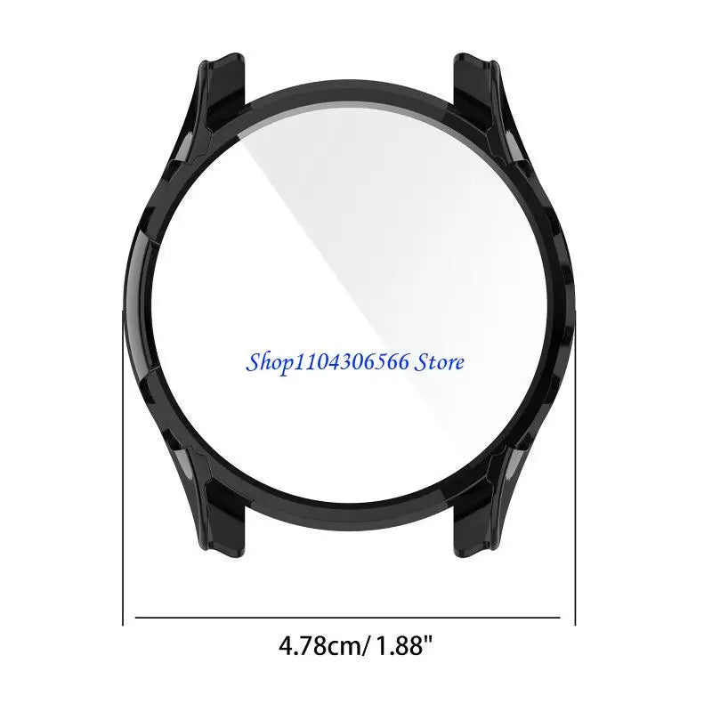 Tempered Glass Case & Screen Protector – Garmin Forerunner 255 Smartwatch Screen Protector HIP