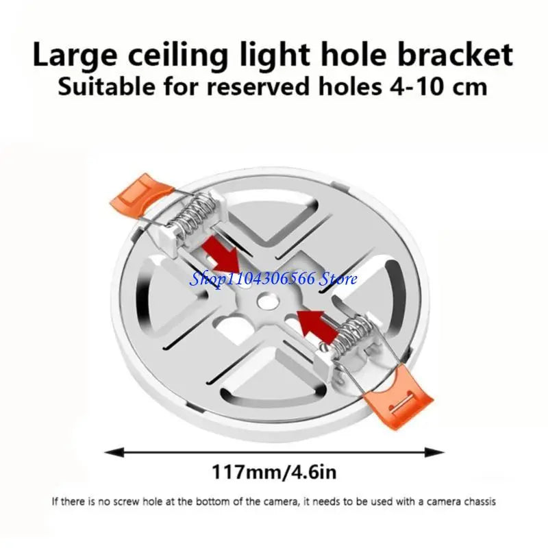 Ceiling Mount Bracket for Security Camera – S & L Size Camera Ceiling Mount HIP