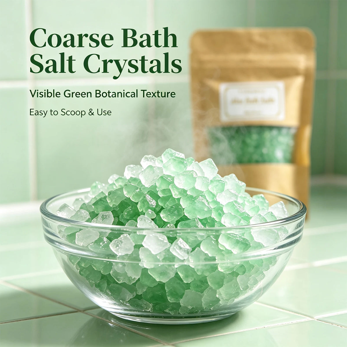YURHERSU Aloe Color Bath Salts – Home Spa & Gift Idea Color Bath Salts HIP