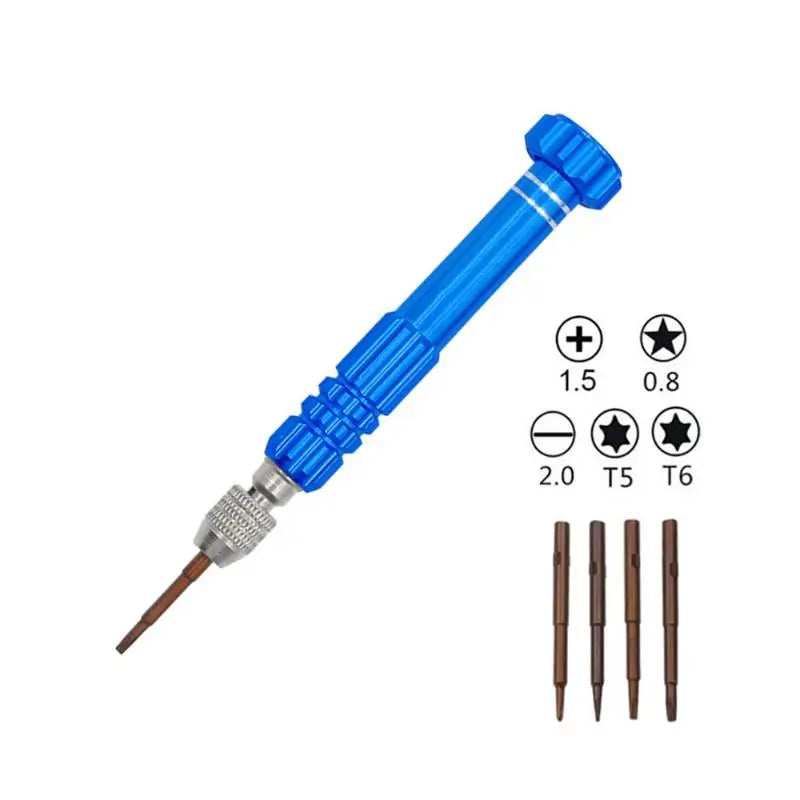 5-in-1 Mini Precision Screwdriver Kit – Phone & Eyeglass Precision Screwdriver Kit HIP A4