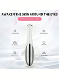 Electric Eye Massager Pen – Vibration Anti-Aging Eye Care Eye Massager Pen HIP White