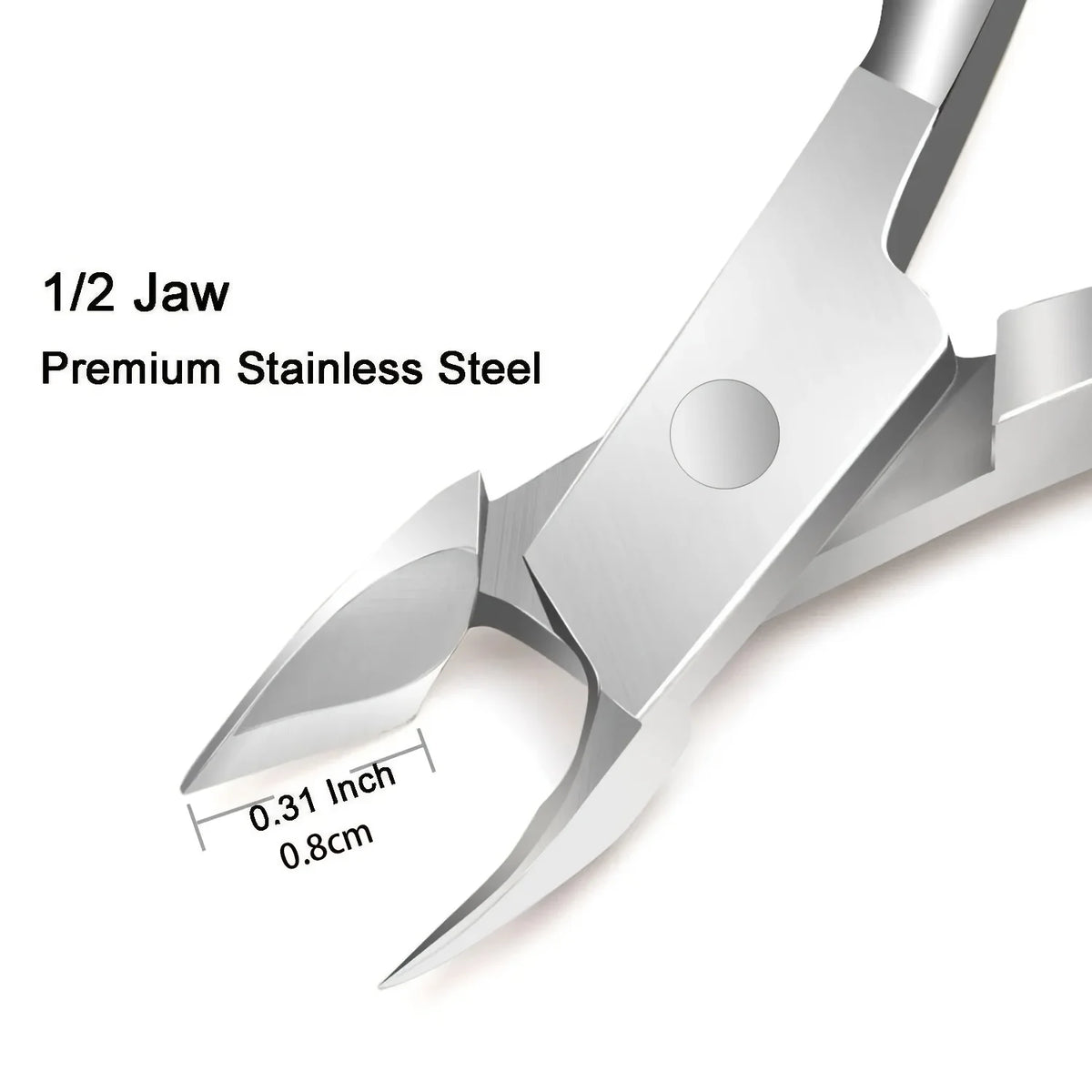 Professional Stainless Steel Cuticle Trimmer & Pusher Set Cuticle Care Set HIP